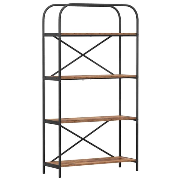 Hyllsystem Gammalt trä 80 x 30 x 146 cm Konstruerat trä