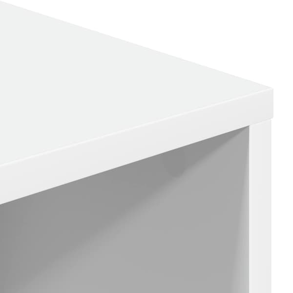 Sideboard med låda Vit 102 x 31 x 99,5 cm