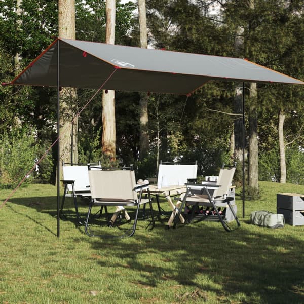 Tarp grå och orange 400x294 cm vattentät