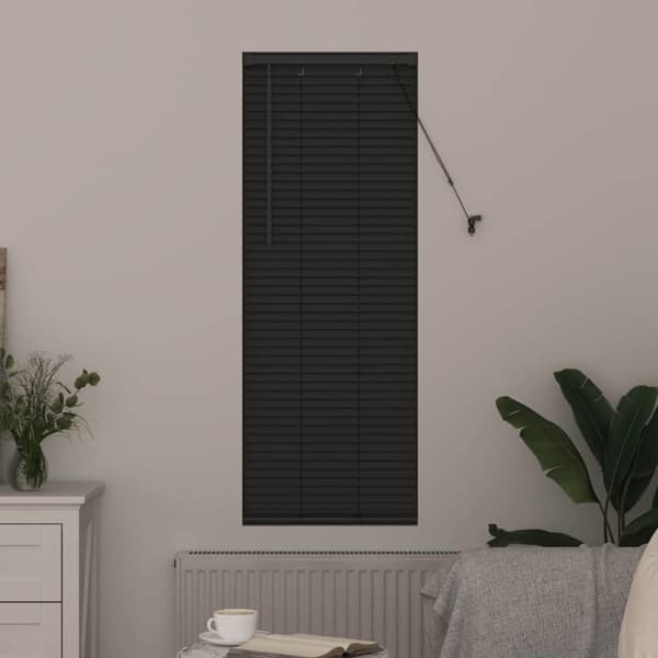 Persienner Mörkgrå 175 x 40 cm Aluminium