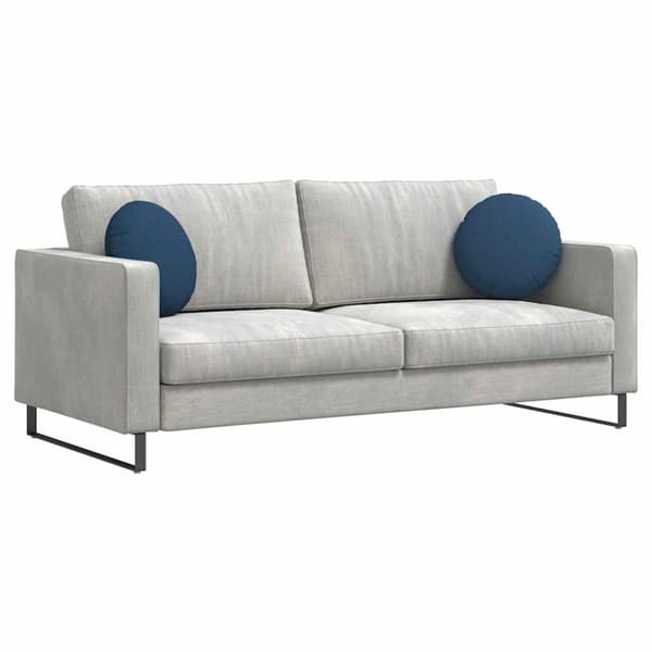 Sittkuddar 2 pcs Blå Ø40 x 13 cm tyg