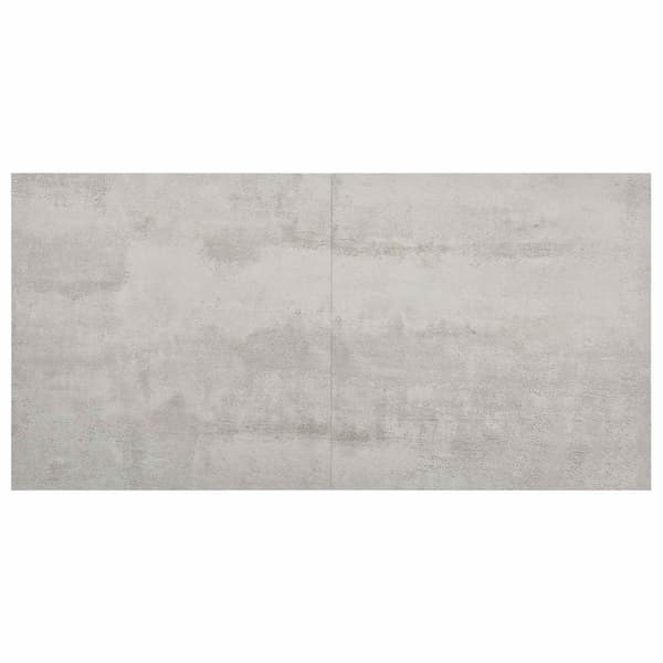 Golvplankor 55 pcs Ljusgrå 5,11 m² PVC