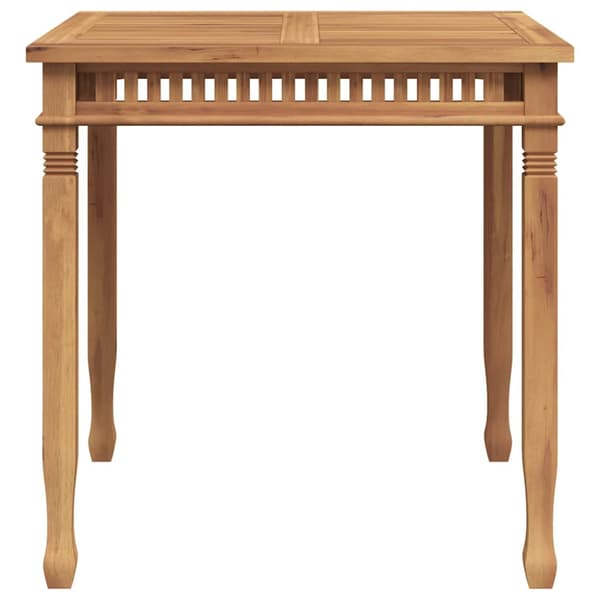 Matbord 80x80x80 cm massiv teak