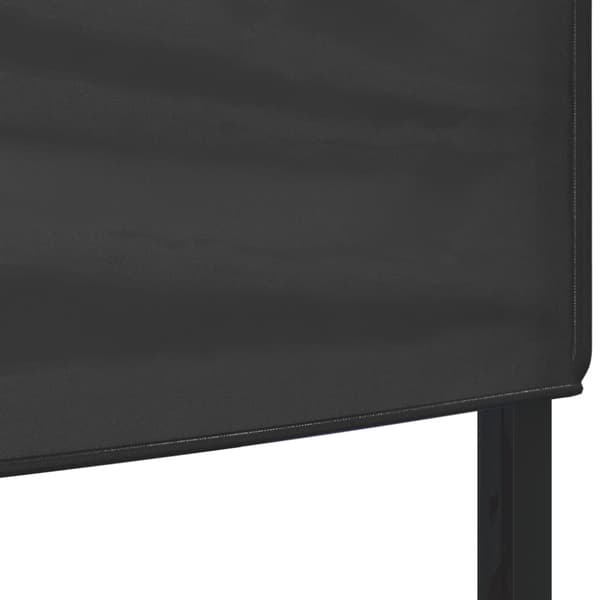 Hopfällbart partytält antracit 3x6 m