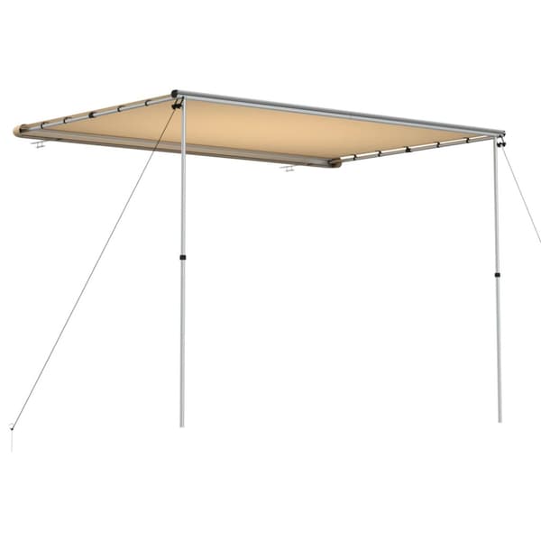 Husvagnsmarkis 3x2x2,15 m beige