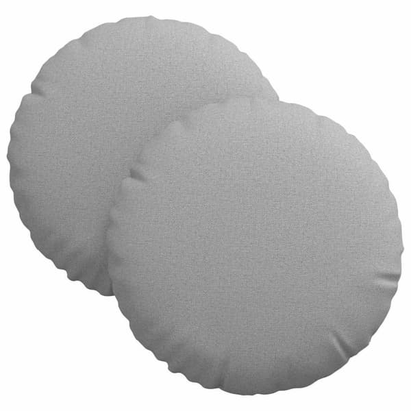 Sittkuddar 2 pcs Moln Grå Ø30 x 13 cm tyg