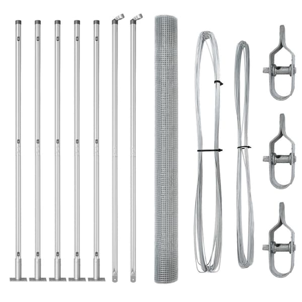 Stängselstolpe Silver
