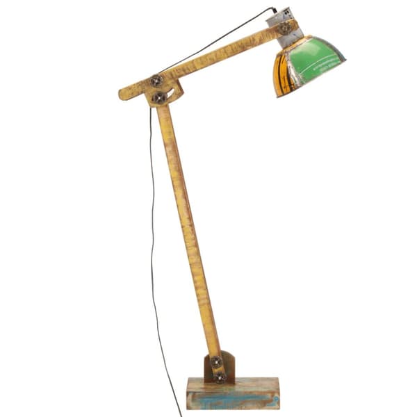 Golvlampa flerfärgad E27