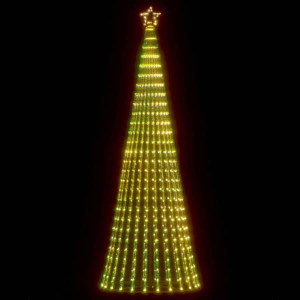 LED julgran 475 LEDs varmvit 247 cm