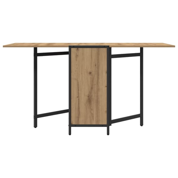 Matbord 144 x 60 x 75 cm Konstruerat trä Artisan-ek Rektangulär
