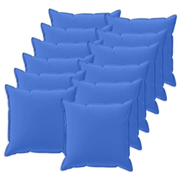 Kuddöverdrag 12 st HOUTEN Kungsblå 40 x 40 cm Polyester