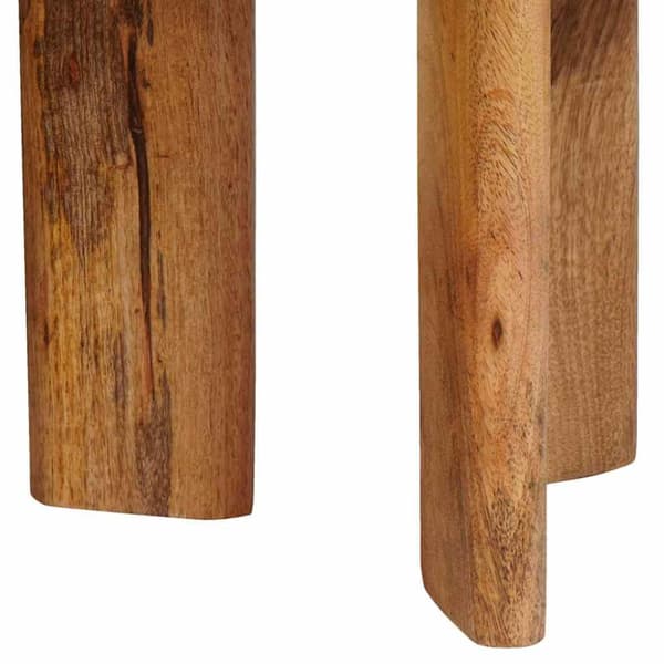 Nesting Kaffe Bord 2 pcs Brun Massivt mangoträ