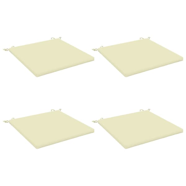 4-delade Sittdynor SOEST 4 st 100% Polyester Gräddvit