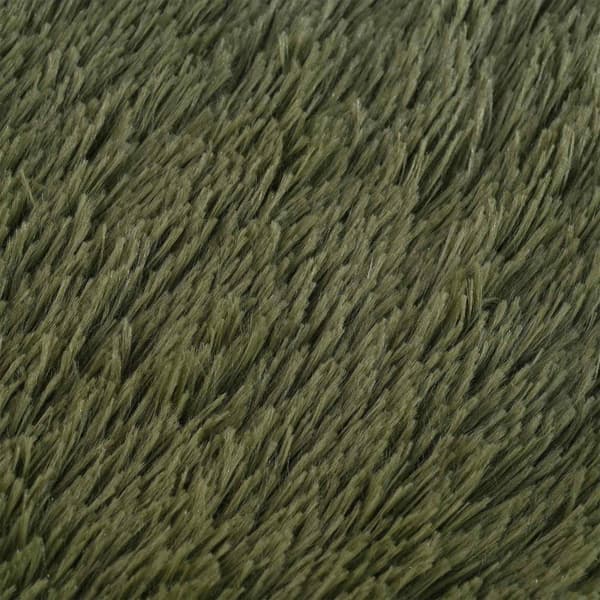Kuddöverdrag 2 st HEERLEN Grön Ø 30 cm PV Fleece
