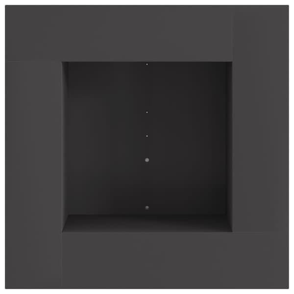 Eldstad Svart 60 x 60 x 30 cm Stål