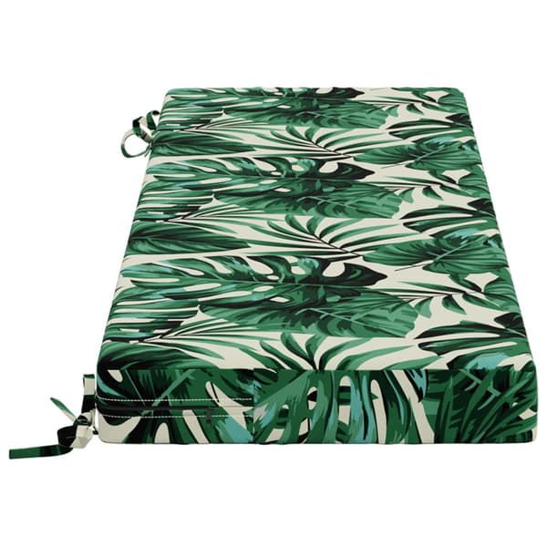 2-delade Bänk Kuddar SOEST 2 st 100% Polyester Bladmönster