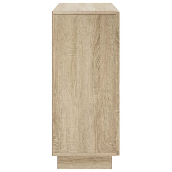 Sideboard Sonoma-ek 85.5 x 31 x 75 cm Konstruerat trä