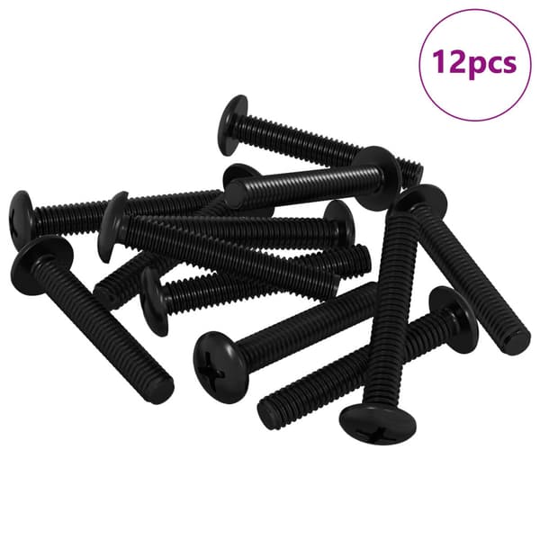 Skruv 12 pcs Silver 5 x 30 mm Järn