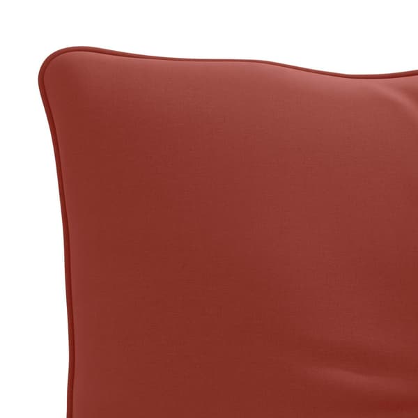 Ryggkudde PUTTEN 100% Polyester Röd 60 x 40 x 10 cm