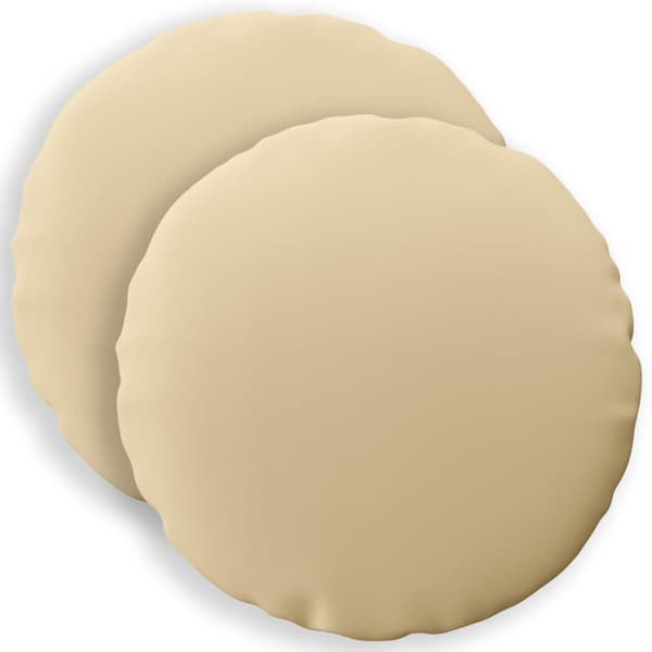 Kuddöverdrag 2 st HEERLEN Beige Ø 50 cm Polyester