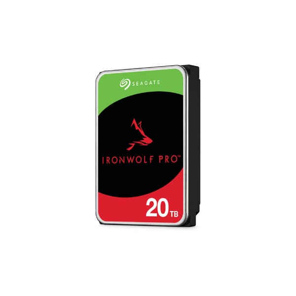 Seagate IronWolf Pro ST20000NT001 - hårddisk - 20 TB - SATA 6Gb/s