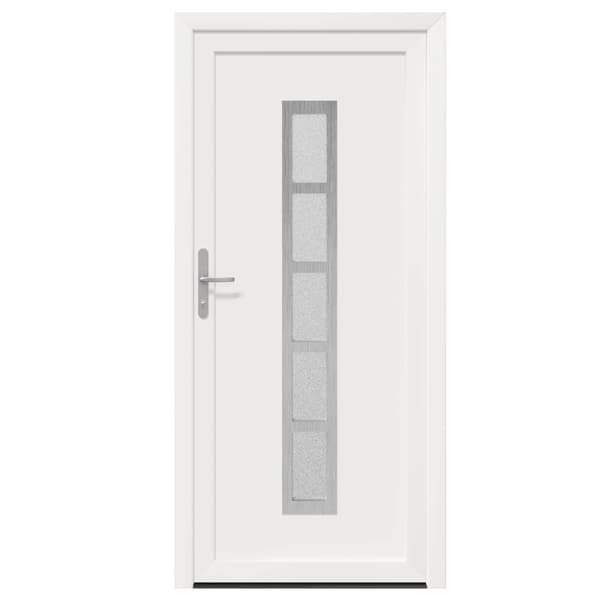 Framdörr Vit 98 x 208 cm PVC