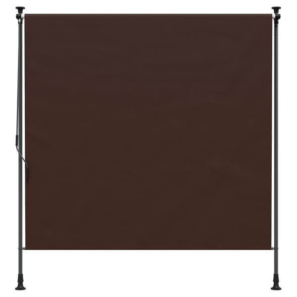 Utomhus rullgardin Brun 120 x 270 cm