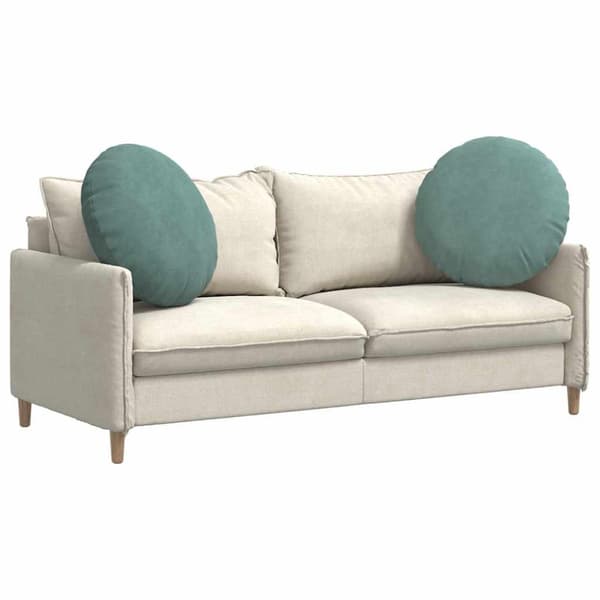 Sittkuddar 2 pcs Havgrön Ø 40 x 13 cm Sammet