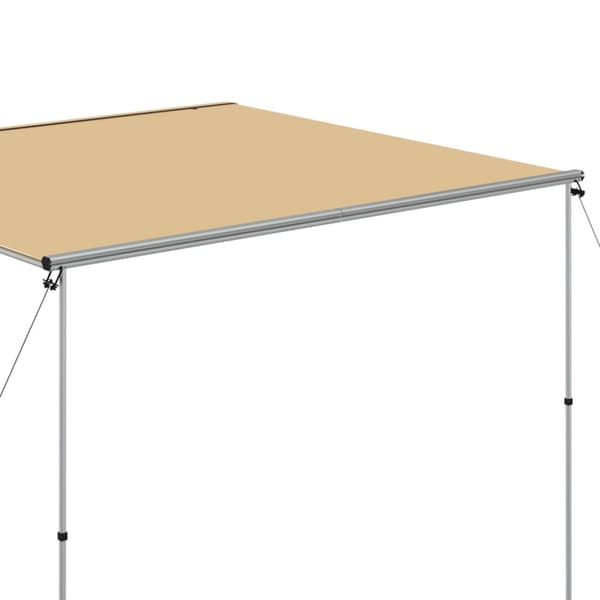 Husvagnsmarkis 3x3x2,15 m beige
