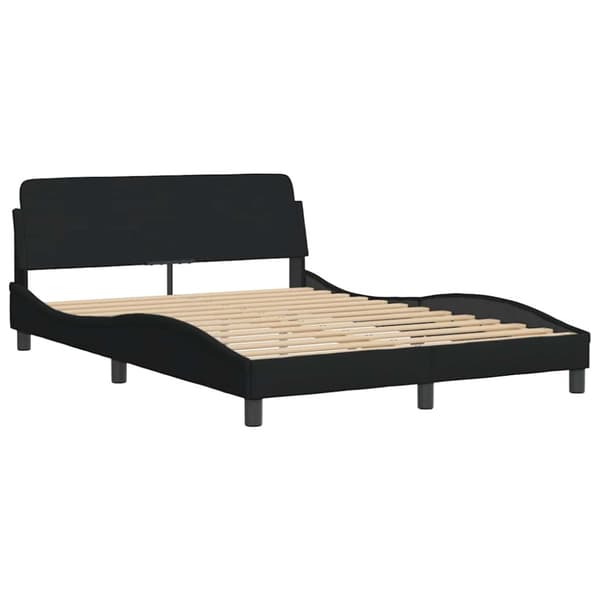 Sängram Dover Svart 135x190 cm Tyg