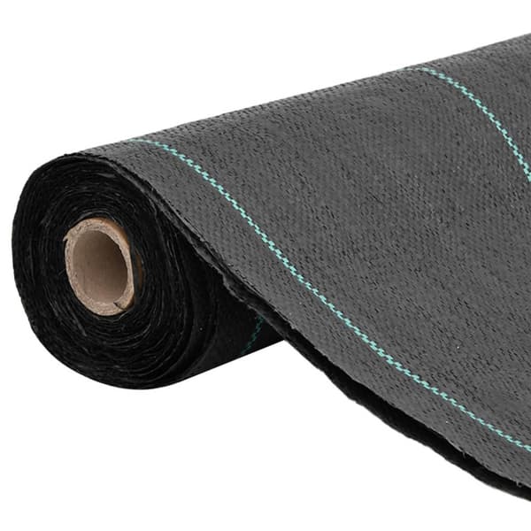 Ogräsmembran svart 0,5x50 m PP