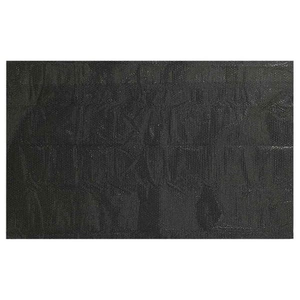 Poolskydd svart 400x200 cm PE