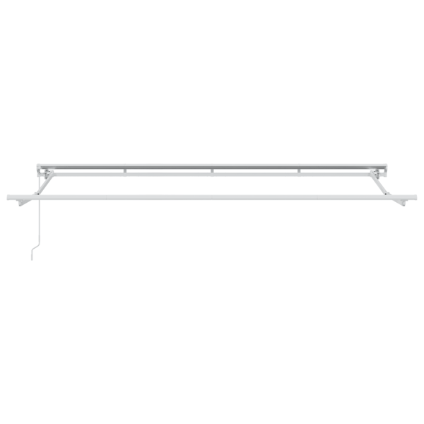 Markisram Antracit 400 x 200 cm Polyester med PU-beläggning