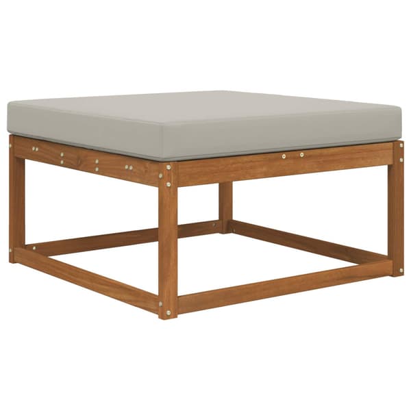 Utomhus Soffa Kudde Grå 80 x 80 x 8 cm Polyester