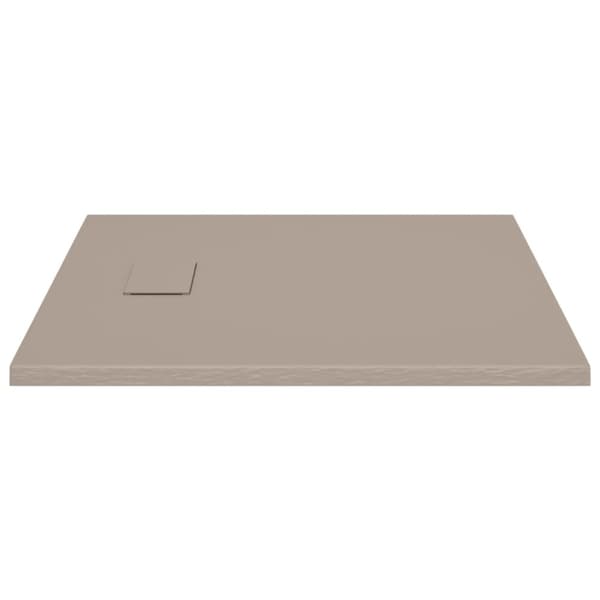 Duschkar SMC brun 90x80 cm