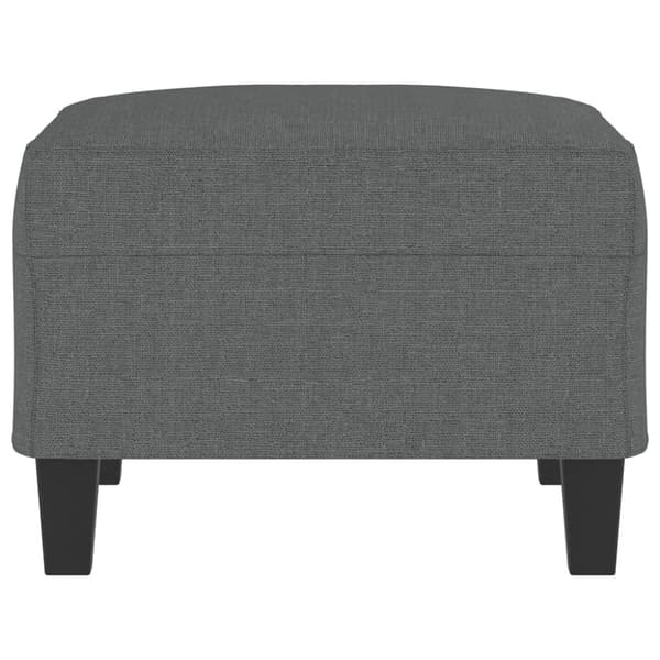 Fotpall mörkgrå 70x55x41 cm tyg