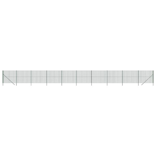 Stängsel grön 2,2x25 m galvaniserat stål