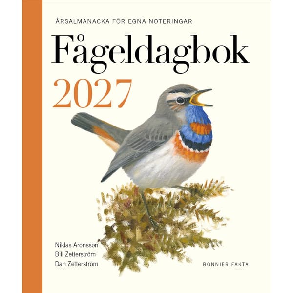 Fågeldagbok 2027 (inbunden)