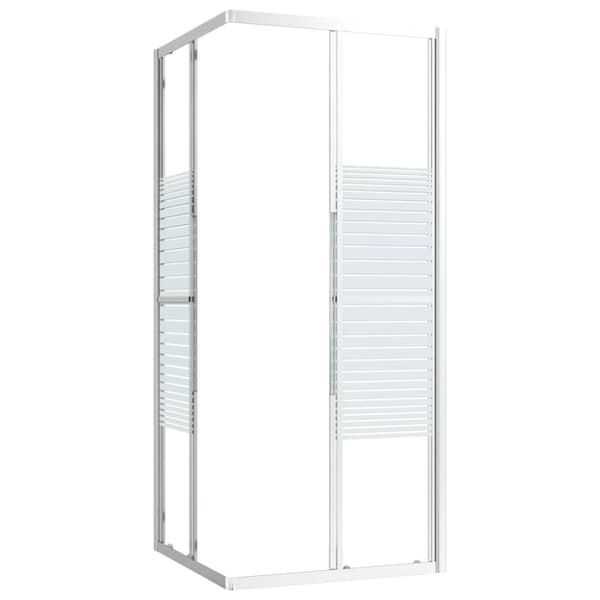 Duschvägg ESG 80x80x180 cm