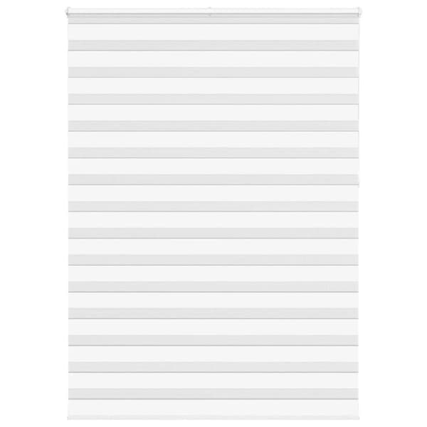 Rullgardin zebra vit 155x230 cm tyg bredd 150,9 cm polyester