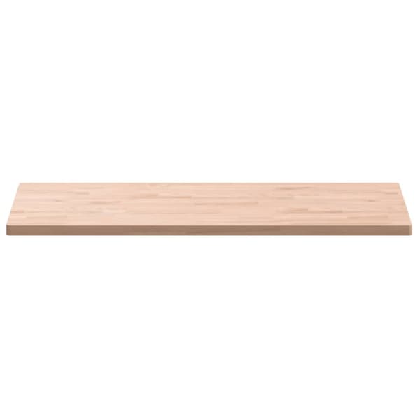 Bordsskiva 100x50x2,5 cm rektangulär massivt bokträ