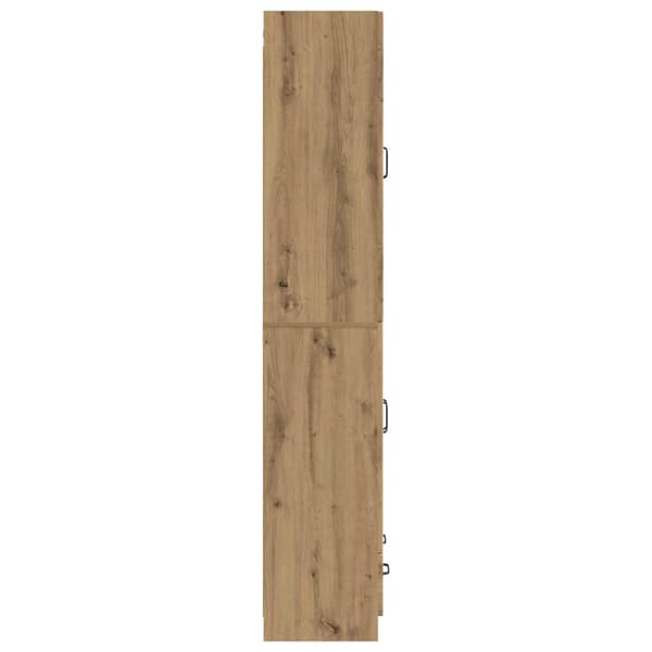 Skåpset 2 pcs Artisan-ek Konstruerat trä