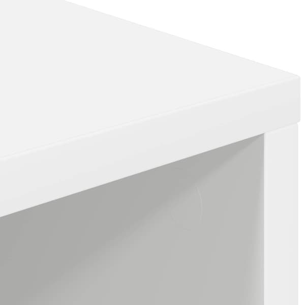 Sideboard med låda Vit 60 x 33,5 x 84 cm