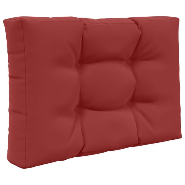 Utomhus Soffa Kudde 2 pcs Vinröd Polyester