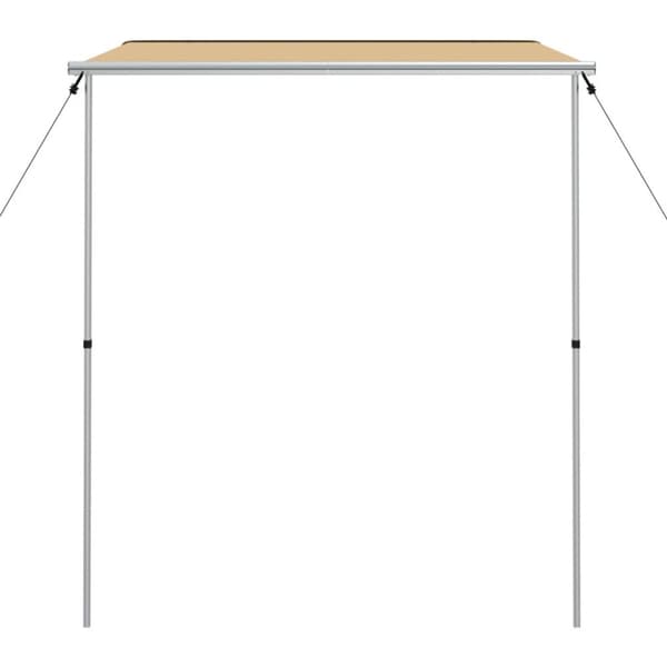 Husvagnsmarkis 2,4x2,5x2,15 m beige