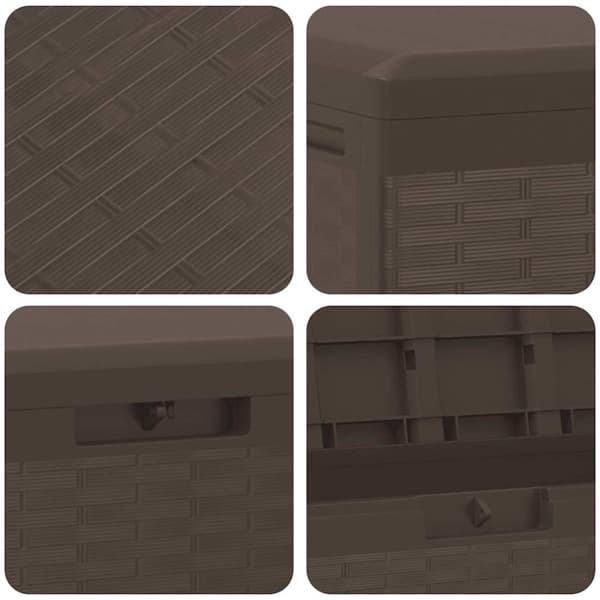 Dynbox brun 114x47x60 cm