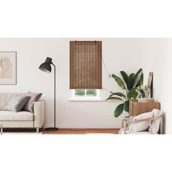 Rullgardin Brun 80 x 220 cm Bambu
