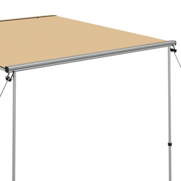 Husvagnsmarkis 2,4x2,5x2,15 m beige