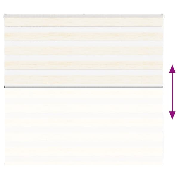 Rullgardin zebra 155x100 cm tyg bredd 150,9 cm polyester