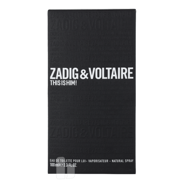 Zadig & Voltaire This Is Him! Edt Spray 100 ml Herr
